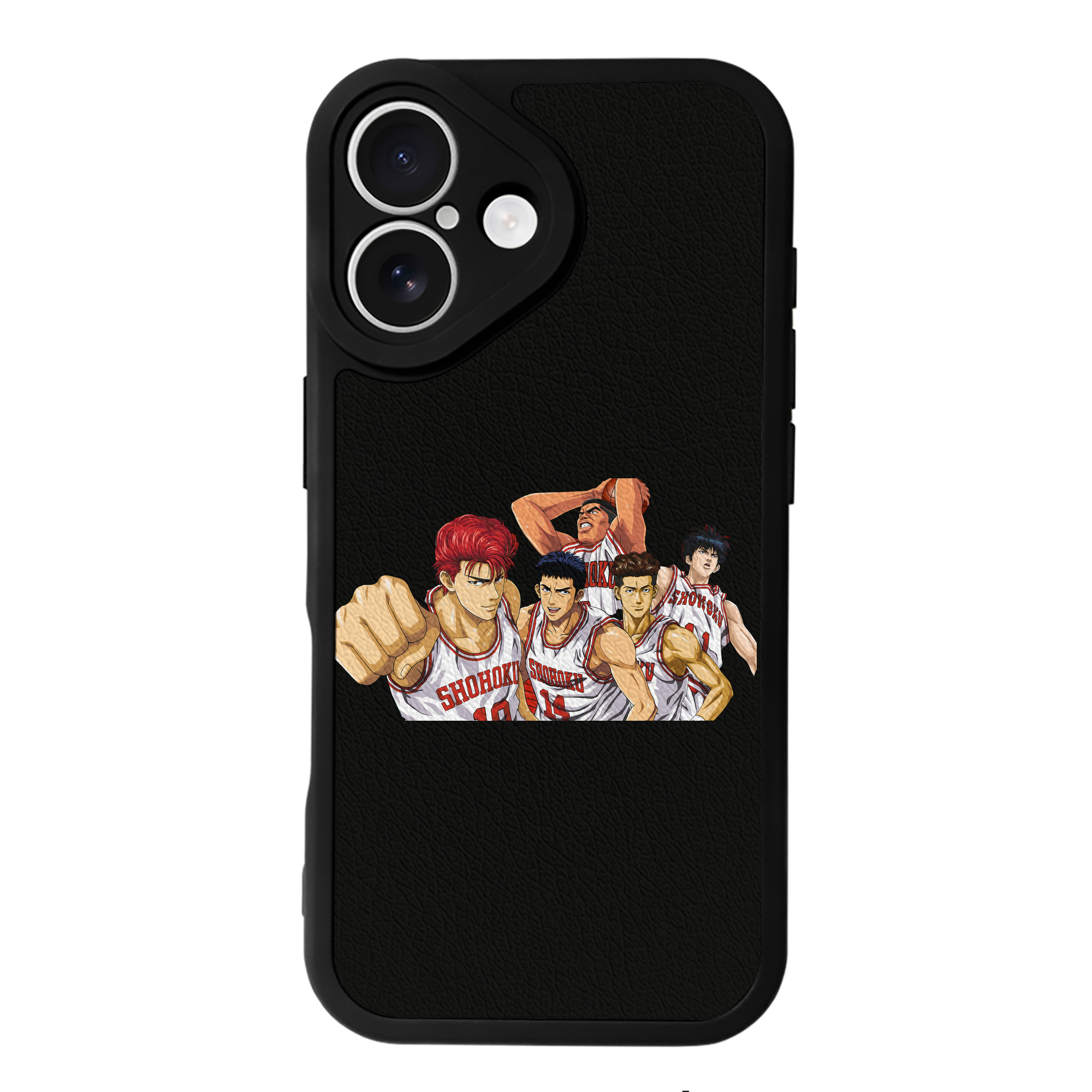 （画像用） SLAM DUNK／スラムダンク 【iPhone 16シリーズ対応】シリコンスマホケース（レザー調） 材質：シリコン